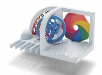 HP Jet Fusion 3D Printed Color Design with PA12_12